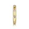 Eternity Band Wedding Ring in 14k Yellow Gold with Round Natural Diamond at Gabriel & Co.