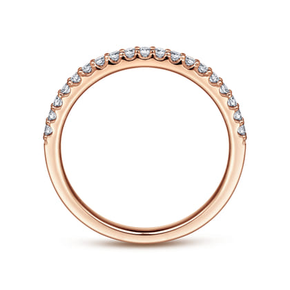Montreal - 14K Rose Gold Diamond Anniversary Band