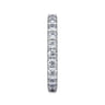 Eternity Band Wedding Ring in 14k White Gold with Round Natural Diamond at Gabriel & Co.