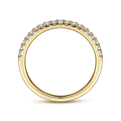 Montreal - 14K Yellow Gold Diamond Anniversary Band