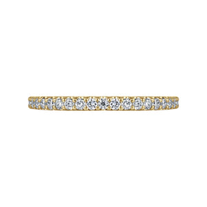 Montreal - 14K Yellow Gold Diamond Anniversary Band