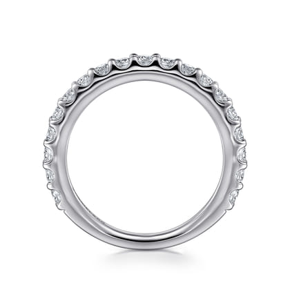Montreal - 14k White Gold Diamond Anniversary Band