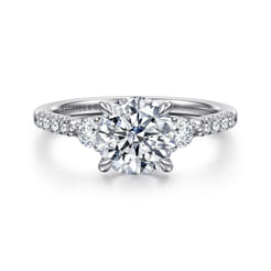 Moon---14K-White-Gold-Round-Three-Stone-Lotus-Diamond-Engagement-Ring1