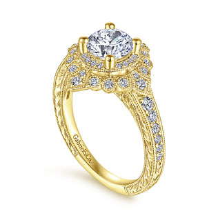 Nancy---Art-Deco-14K-Yellow-Gold-Round-Double-Halo-Diamond-Engagement-Ring3