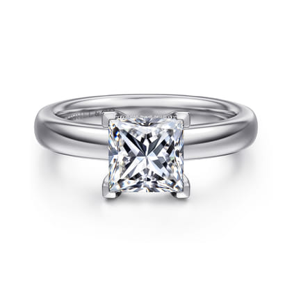 Neema - Platinum Princess Cut Diamond Engagement Ring