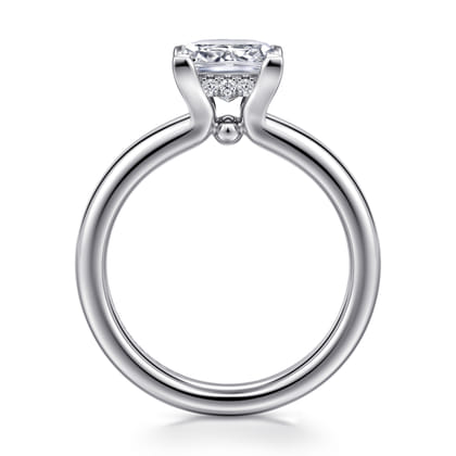 Neema - Platinum Princess Cut Diamond Engagement Ring