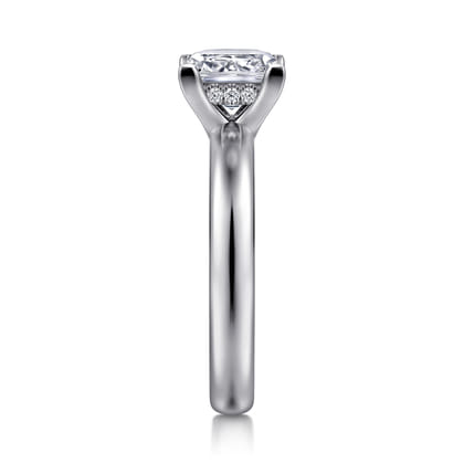 Neema - Platinum Princess Cut Diamond Engagement Ring