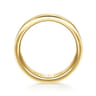 Noah - 14K Yellow Gold 6mm - Men's Wedding Band in Satin Finish