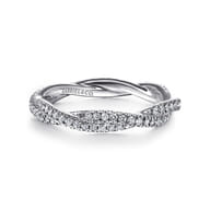 Norata - 14K White Gold Diamond Eternity Band