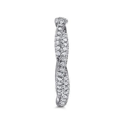 Norata - 14K White Gold Diamond Eternity Band