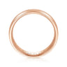 Owen - 14K Rose Gold 6mm - Men's Wedding Band in Satin Finish
