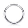 Owen - 14K White Gold 6mm - Men's Wedding Band in Satin Finish