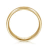 Owen - 14K Yellow Gold 6mm - Men's Wedding Band in Satin Finish