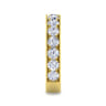 Straight Wedding Ring in 14k Yellow Gold with Round Natural Diamond at Gabriel & Co.