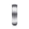 Paul - 14K White Gold 6mm - Men's Wedding Band in Satin Finish