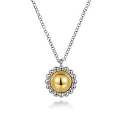 Pendant-Necklace-14K-Yellow-Gold-and-925-Sterling-Silver1