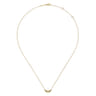 Pendant Necklace Angel Wings 14K Yellow Gold