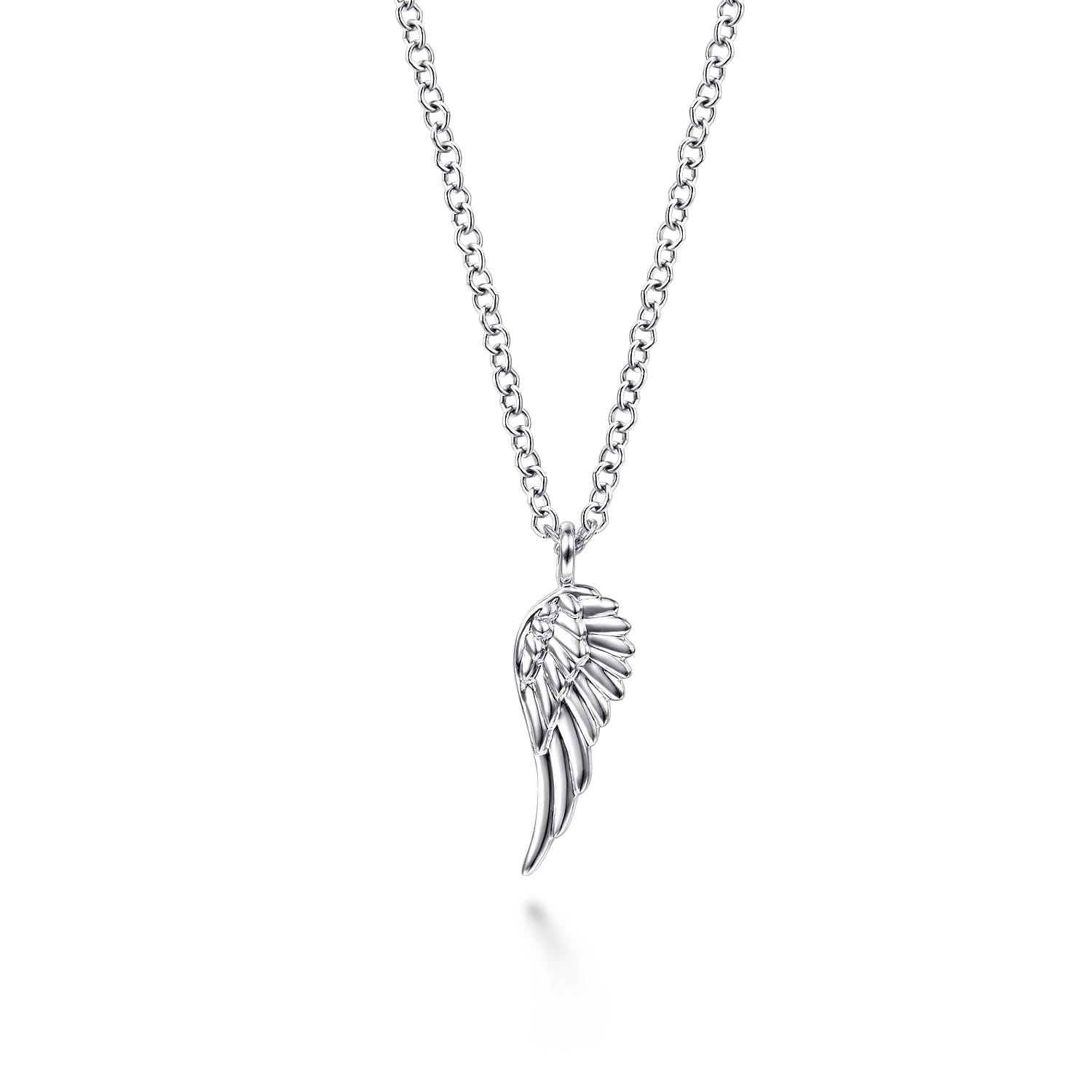 Pendant Necklace Angel Wings 925 Sterling Silver