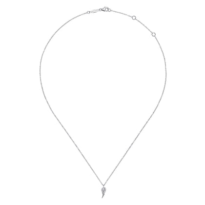 Pendant Necklace Angel Wings 925 Sterling Silver