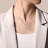 Pendant Necklace Drop 14K Yellow Gold Pearl Bujukan
