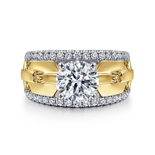 Phoenix---14K-White--Yellow-Gold-Wide-Band-Round-Diamond-Engagement-Ring1