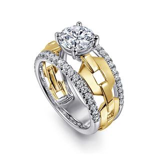 Phoenix---14K-White--Yellow-Gold-Wide-Band-Round-Diamond-Engagement-Ring3