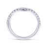 Platinum Diamond Matching Wedding Band - 0.34 ct