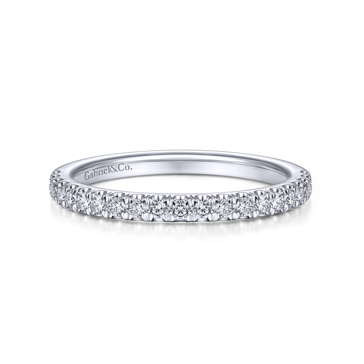Platinum Diamond Matching Wedding Band - 0.3 ct - Shot 1