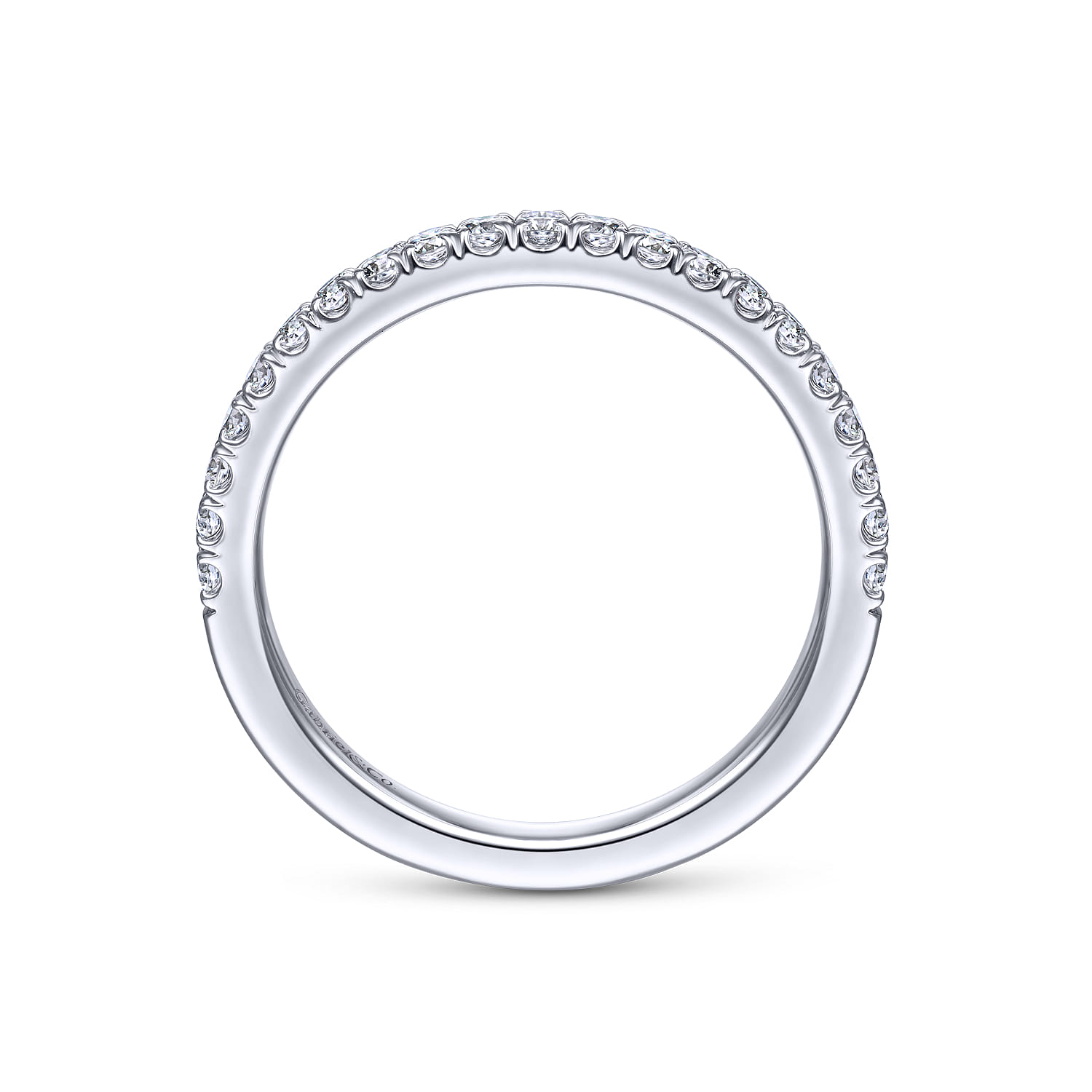 Platinum Diamond Matching Wedding Band - 0.3 ct - Shot 2