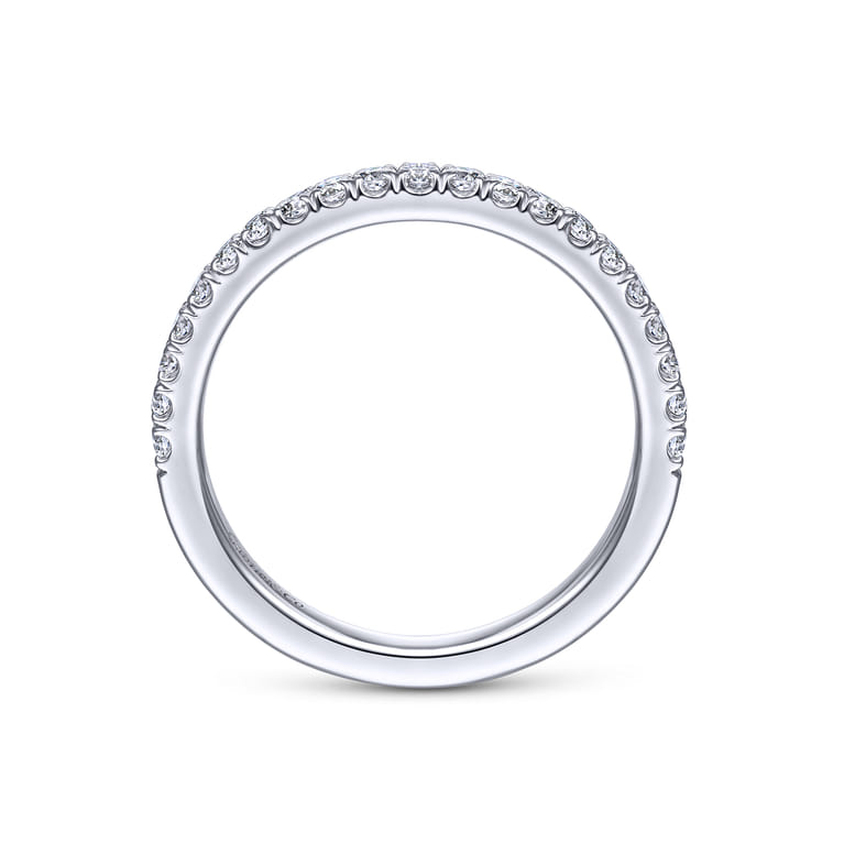 Platinum Diamond Matching Wedding Band - 0.3 ct - Shot 2