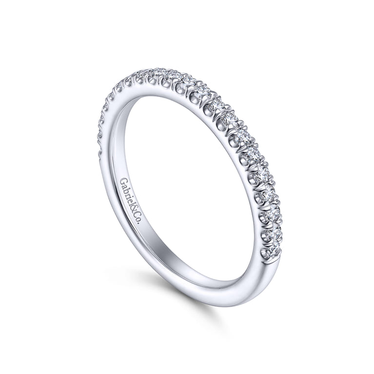 Platinum Diamond Matching Wedding Band - 0.3 ct - Shot 3