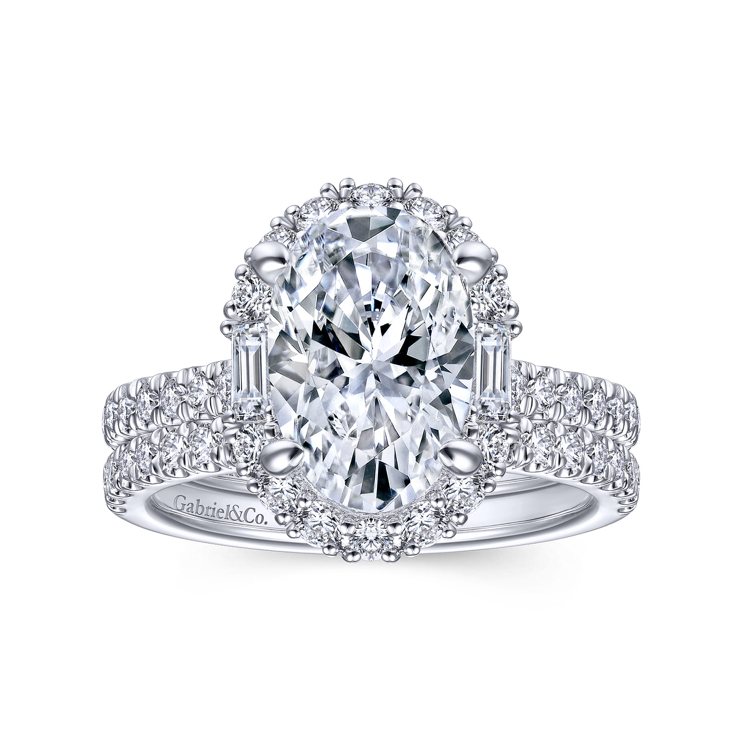 Platinum Diamond Matching Wedding Band - 0.3 ct - Shot 4