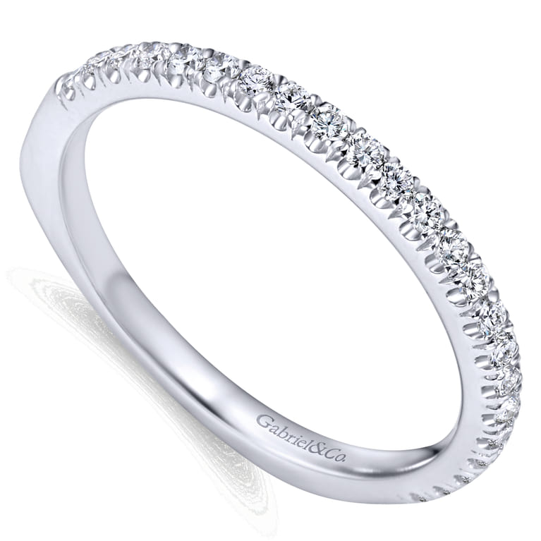 Platinum Diamond Wedding Band - 0.28 ct - Shot 3
