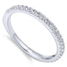 Platinum Diamond Wedding Band - 0.28 ct
