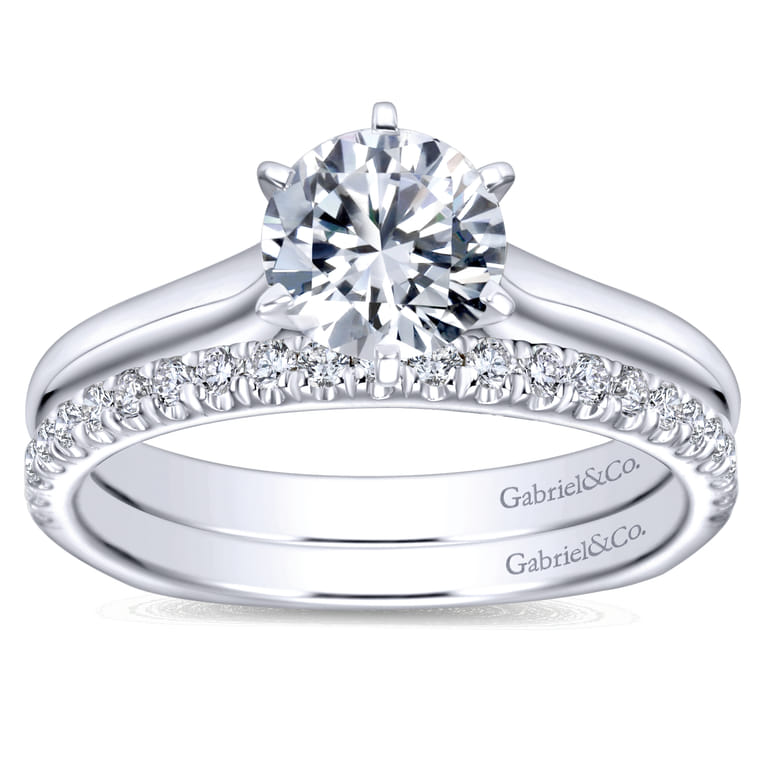 Platinum Diamond Wedding Band - 0.28 ct - Shot 4
