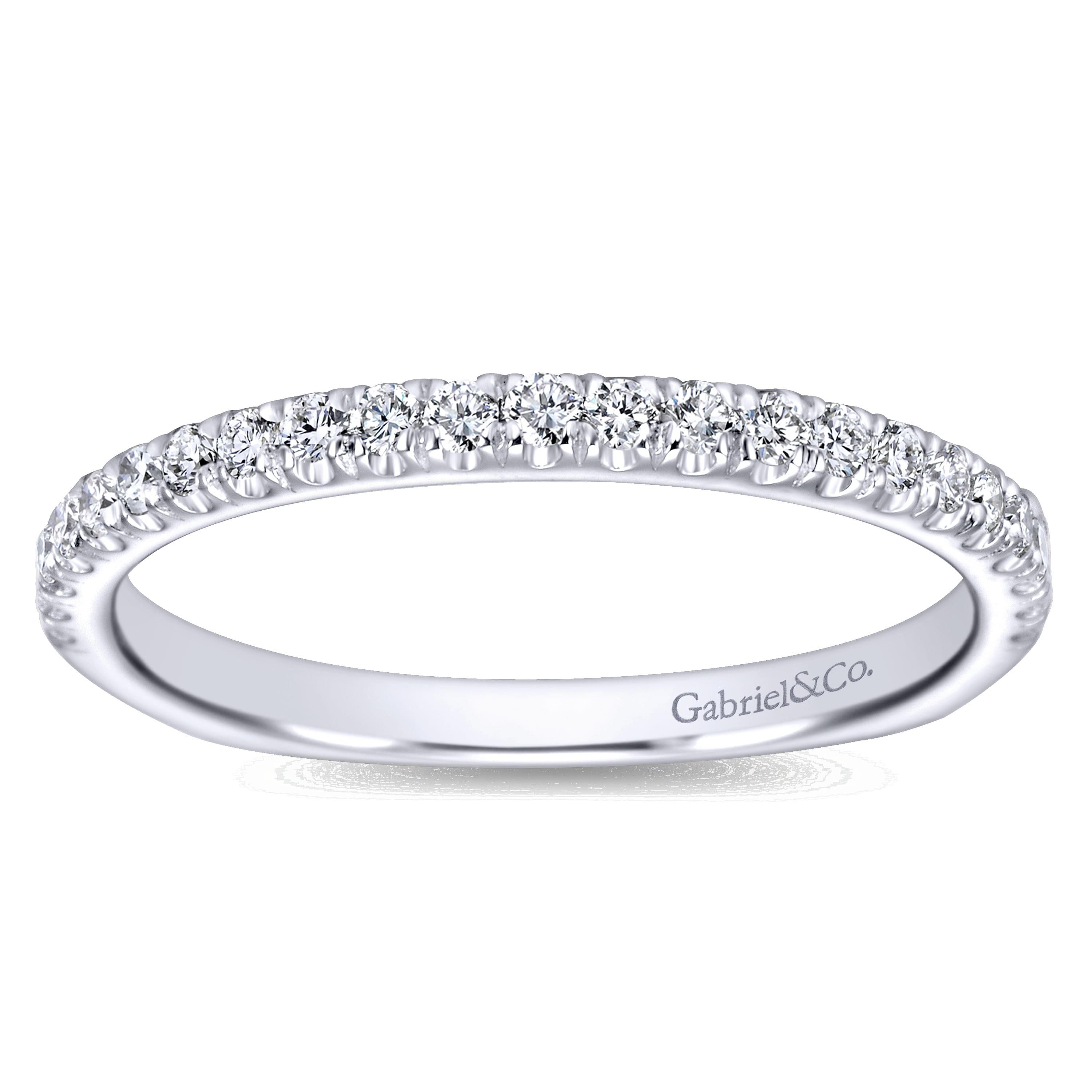 Platinum Diamond Wedding Band - 0.28 ct - Shot 5