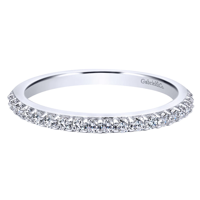 Platinum Matching Wedding Band - 0.27 ct - Shot 1