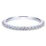 Platinum Matching Wedding Band - 0.27 ct