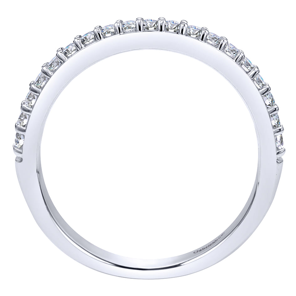 Platinum Matching Wedding Band - 0.27 ct - Shot 2