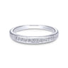 Platinum Matching Wedding Band - 0.25 ct