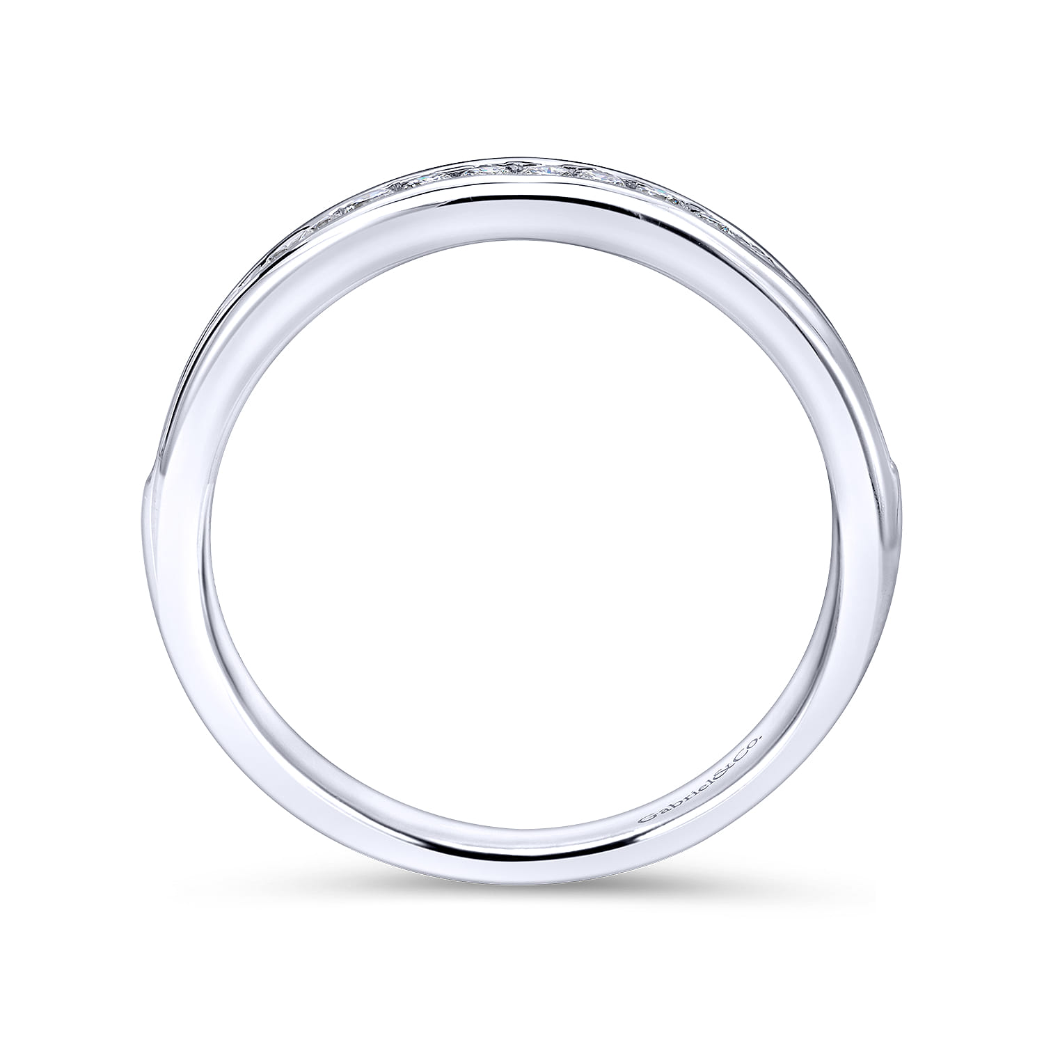 Platinum Matching Wedding Band - 0.25 ct - Shot 2