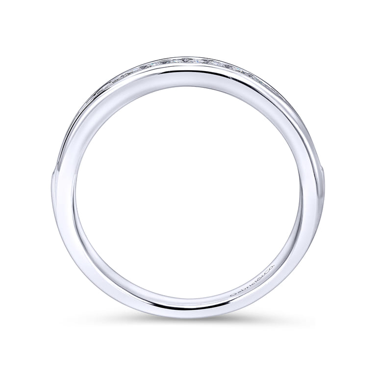Platinum Matching Wedding Band - 0.25 ct - Shot 2