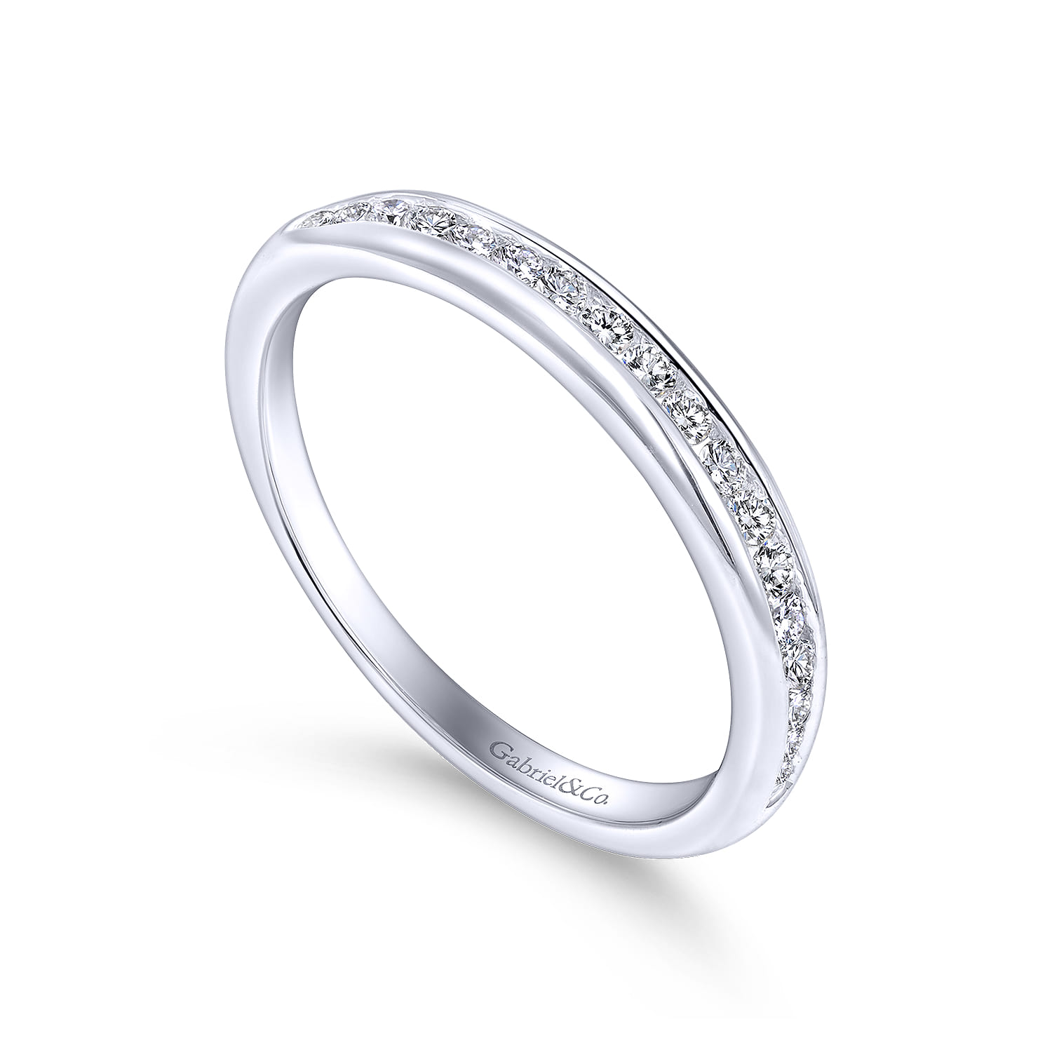Platinum Matching Wedding Band - 0.25 ct - Shot 3