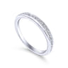 Platinum Matching Wedding Band - 0.25 ct