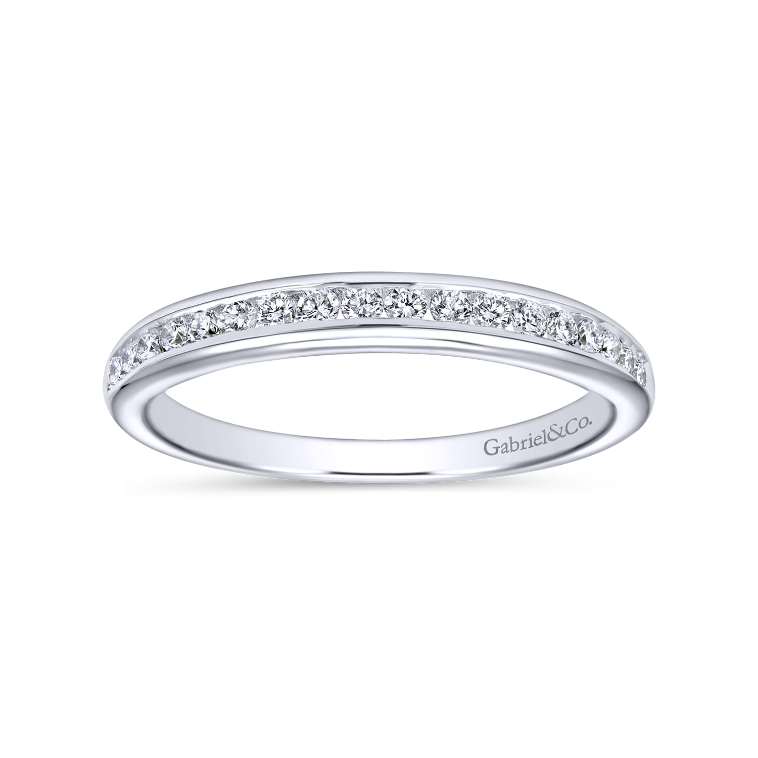 Platinum Matching Wedding Band - 0.25 ct - Shot 5