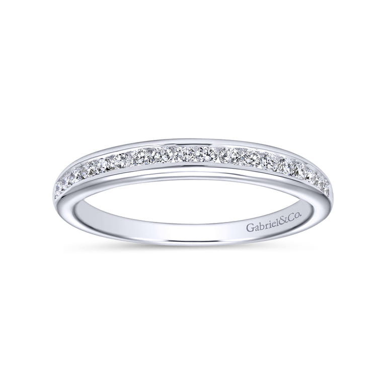 Platinum Matching Wedding Band - 0.25 ct - Shot 5