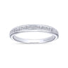 Platinum Matching Wedding Band - 0.25 ct