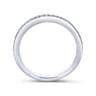 Platinum Matching Wedding Band - 0.14 ct