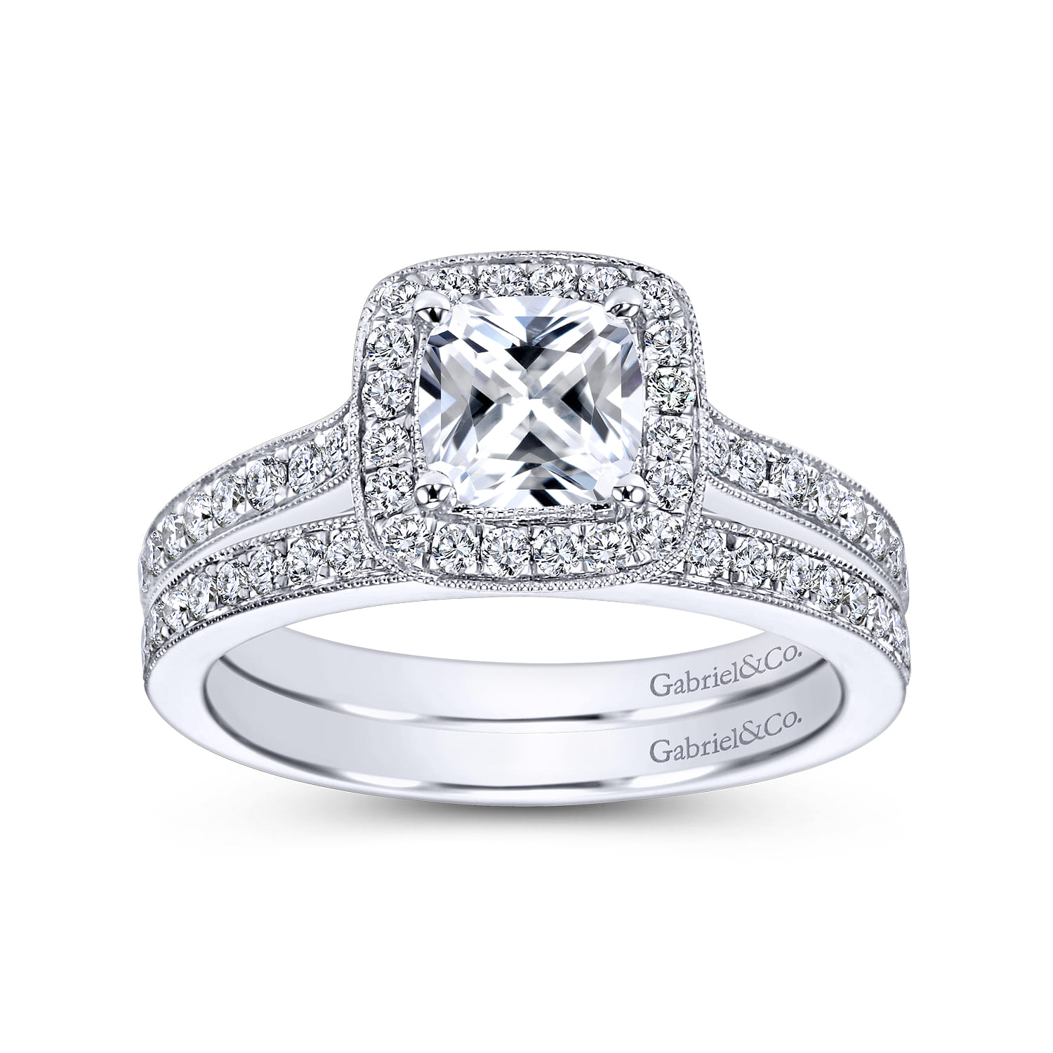 Platinum Matching Wedding Band - 0.14 ct - Shot 4