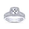 Platinum Matching Wedding Band - 0.14 ct